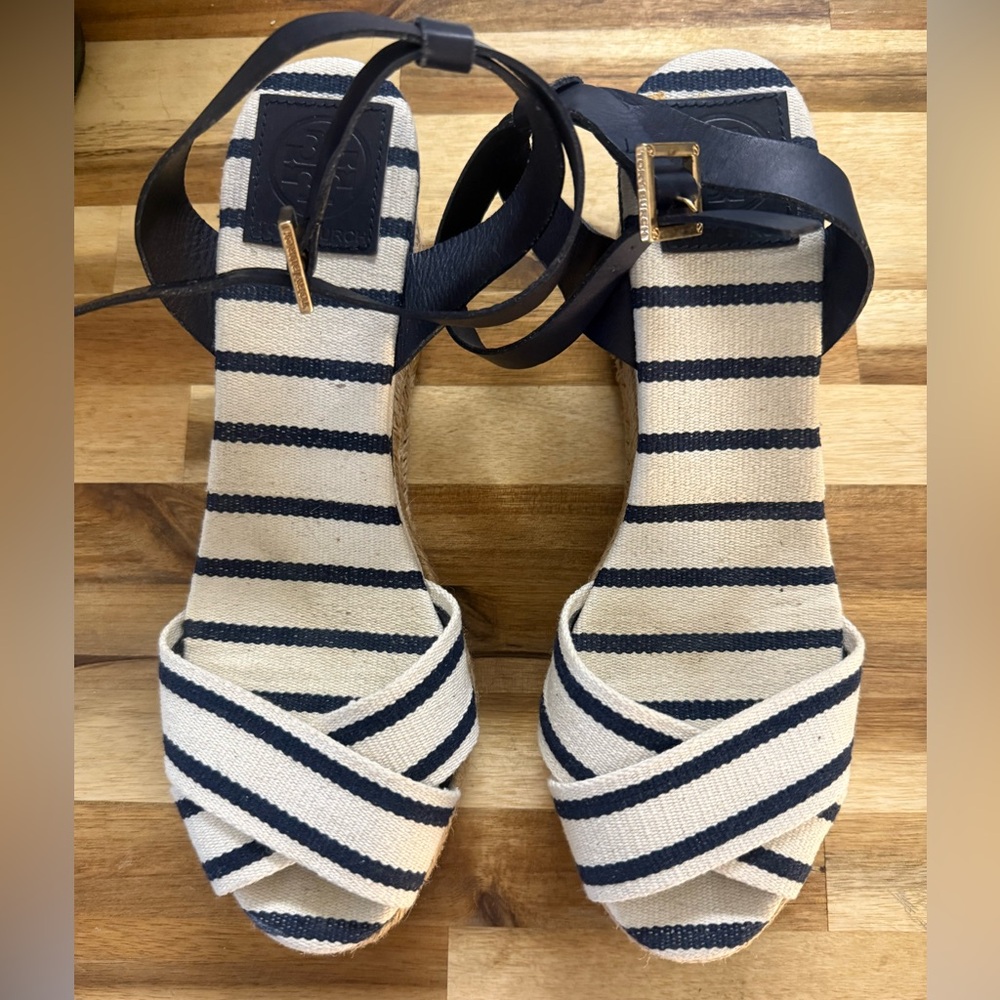 Tory Burch Karisa Espadrille Sandals Size 9